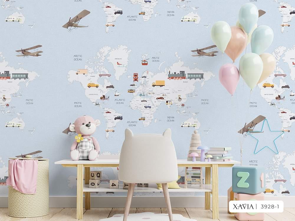 Giấy dán tường Hàn Quốc Xavia 3928-1