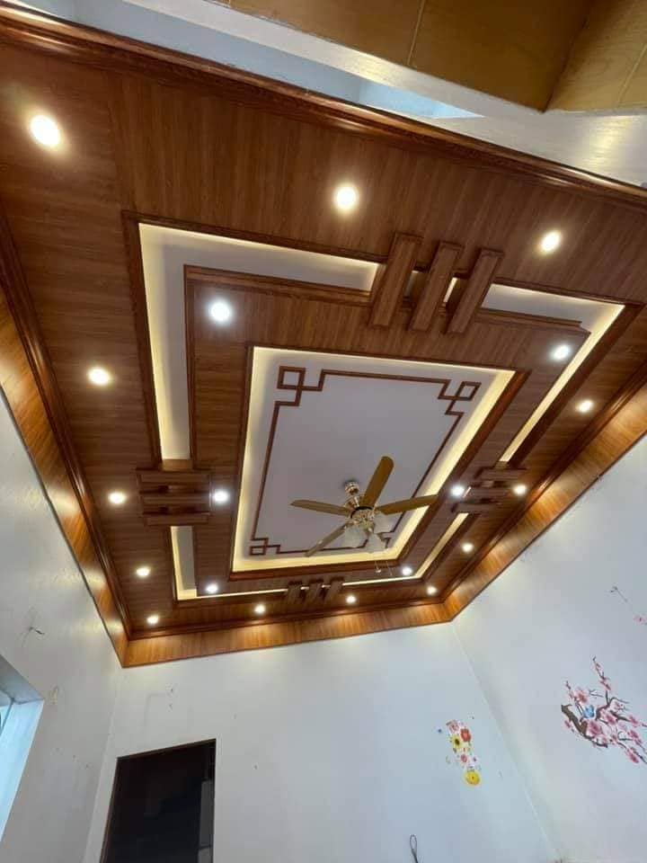 Mẫu ốp trần nhựa
